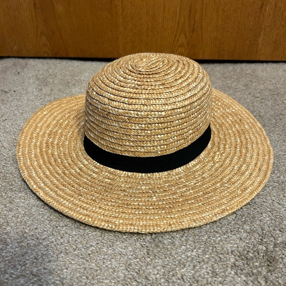 Amish Style Summer Straw Hat
